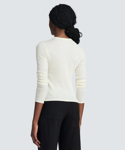 Women's Merino Rib Henley