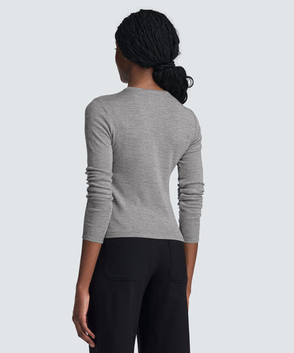 Women's Merino Rib Henley
