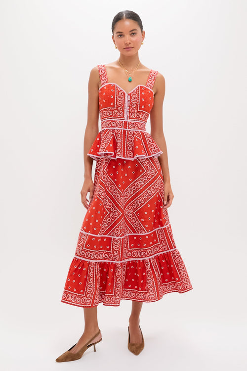 Aces Wild Red Lacey Dress