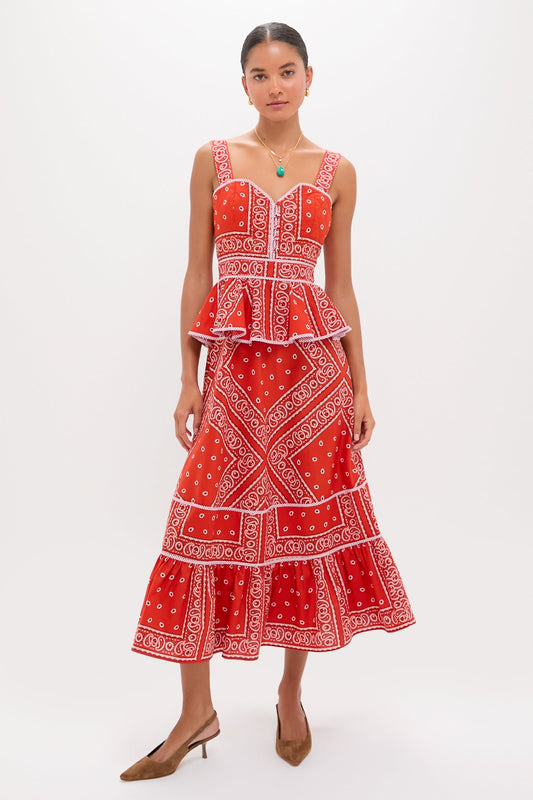 Aces Wild Red Lacey Dress