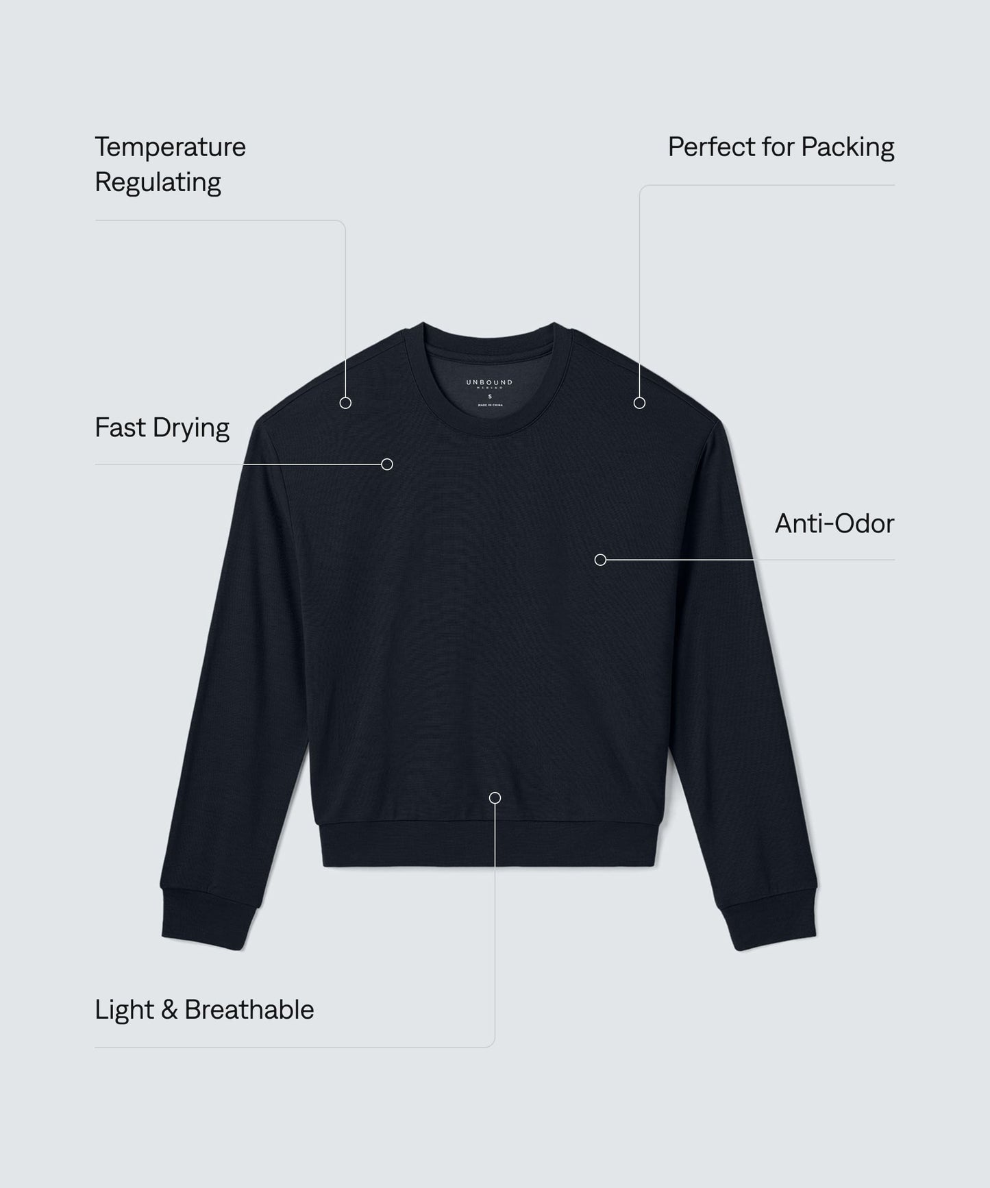 Women's Merino Lounge Sweatshirt