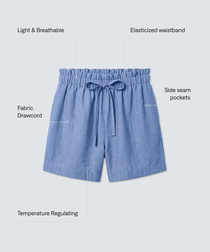 Women’s Merino Linen Shorts
