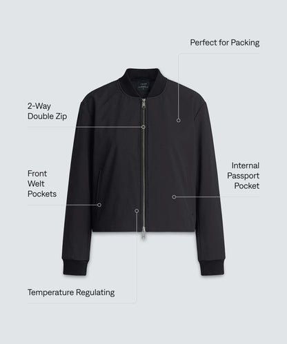 Women’s Merino Transit Bomber