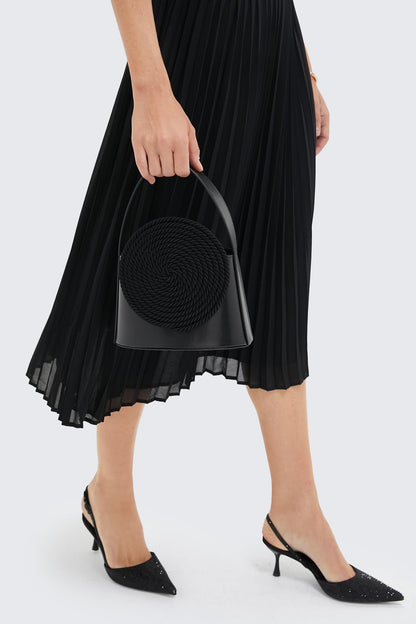 Black Gunther Passementerie Bag