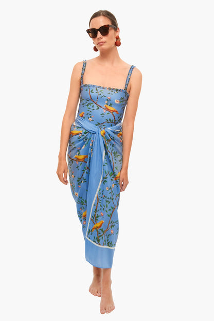 Azul Cotton Silk Lavanda Pareo