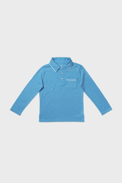 Blue Parker Polo