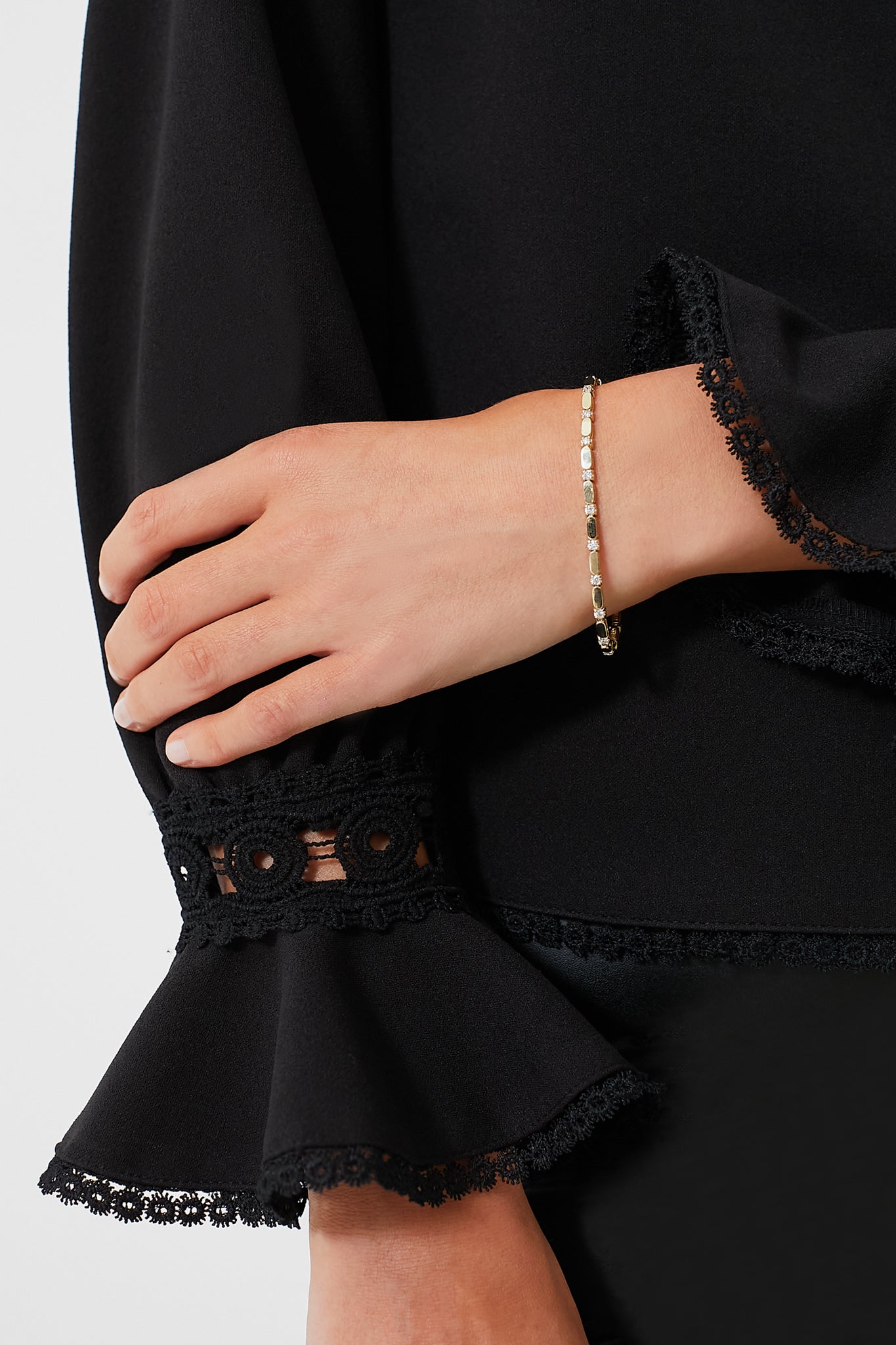 14k Gold Diamond Bracelet
