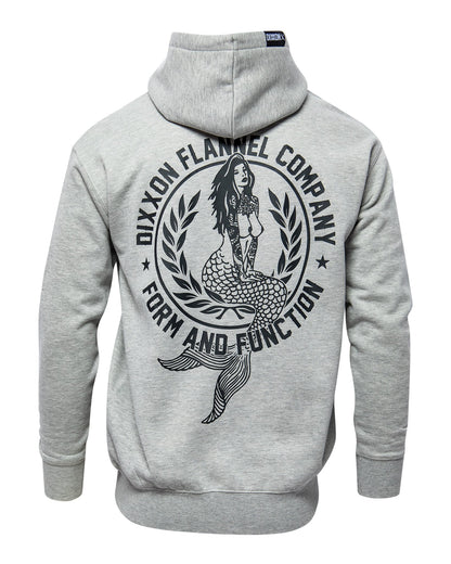 Calypso Zip Up Hoodie - Heather Gray