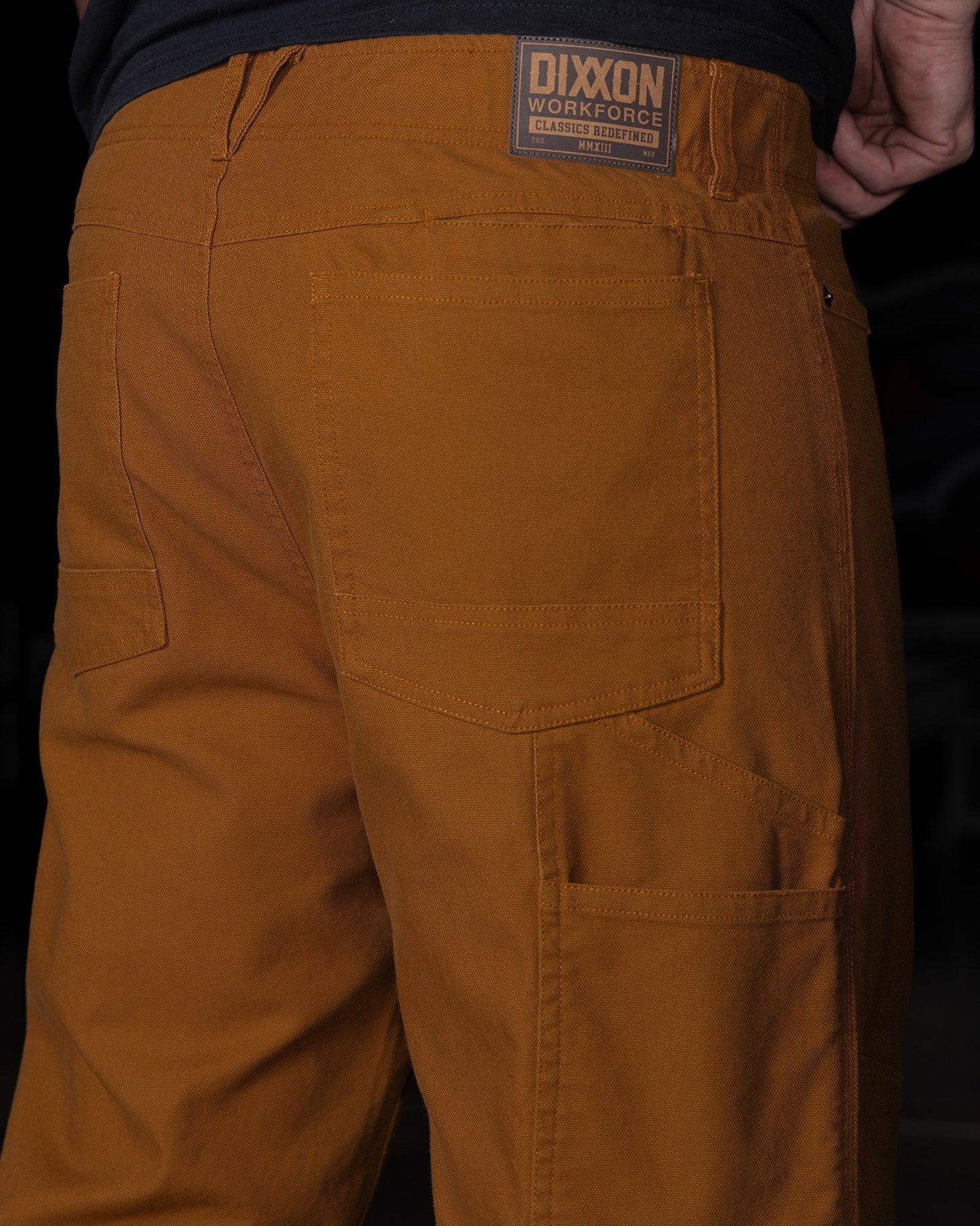 Canvas Work Pants - Camel