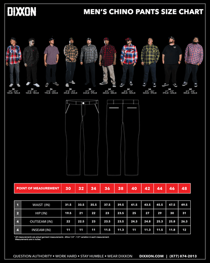 Chino Pants - Black