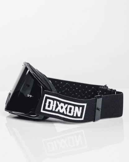 Contender MX Goggles - Black & White / Gray Lens
