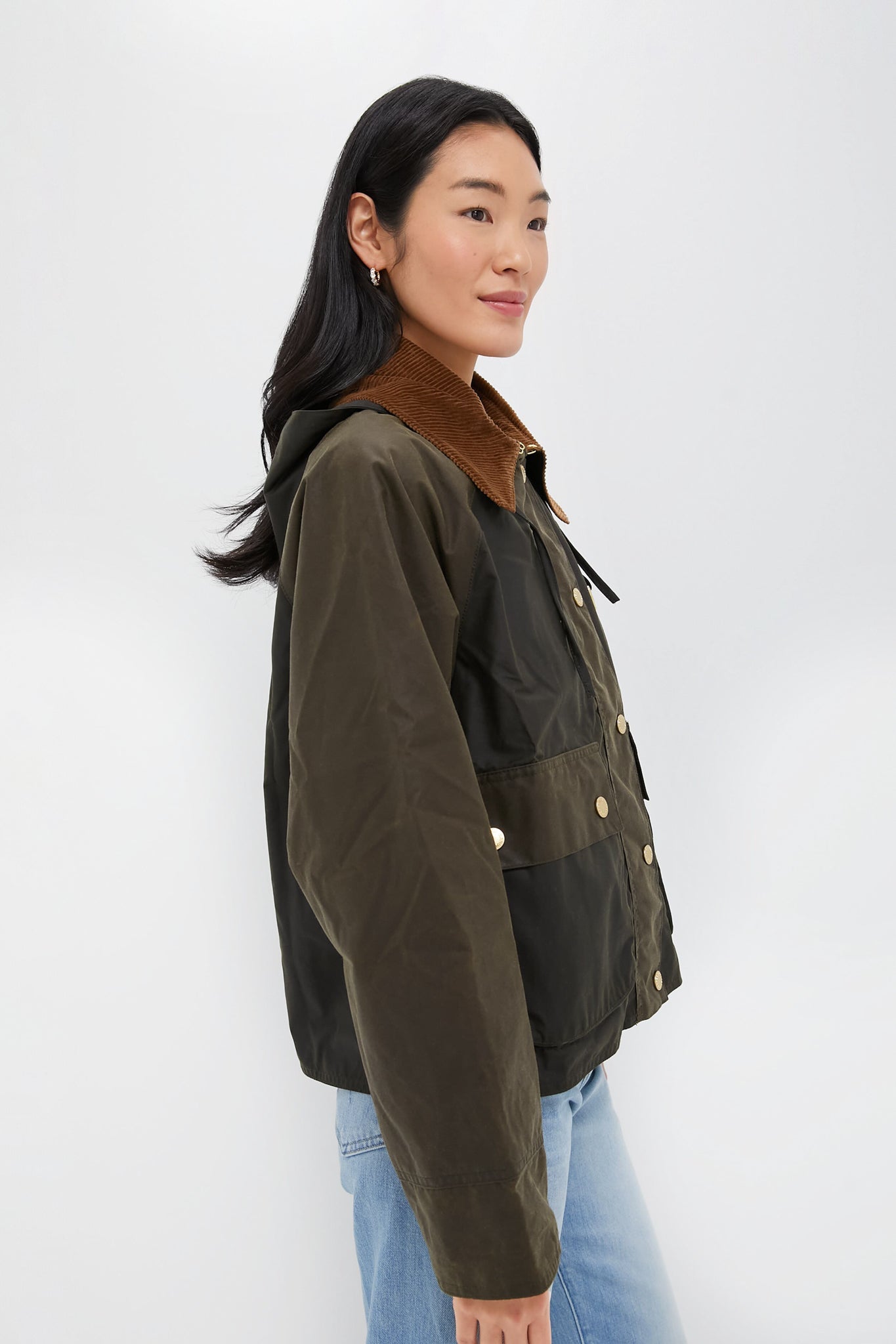 Archive Olive Reighton Wax Jacket