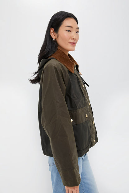 Archive Olive Reighton Wax Jacket