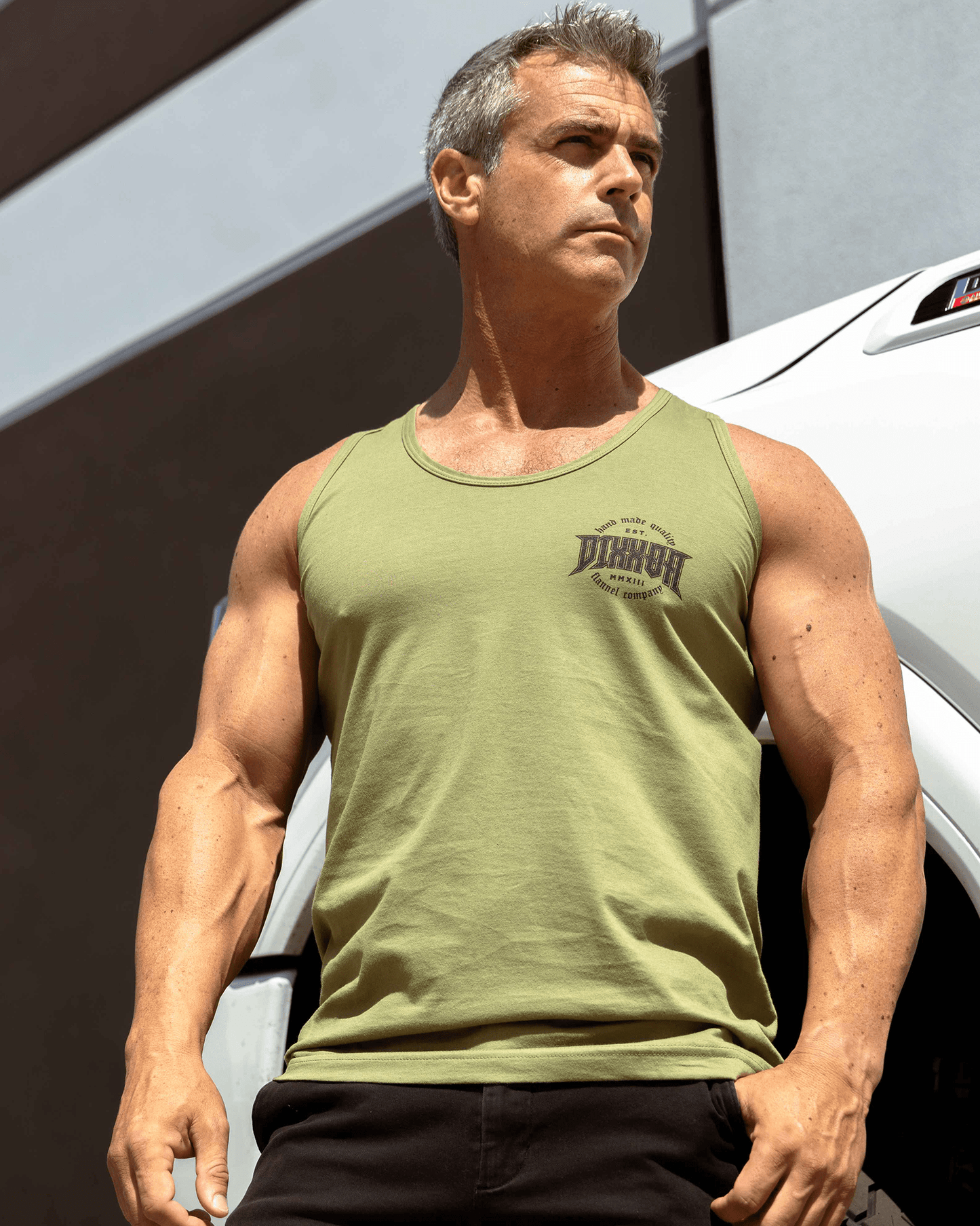 Hand Made Tank - O.D. Green