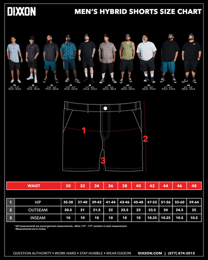 Hybrid Shorts - O.D. Green