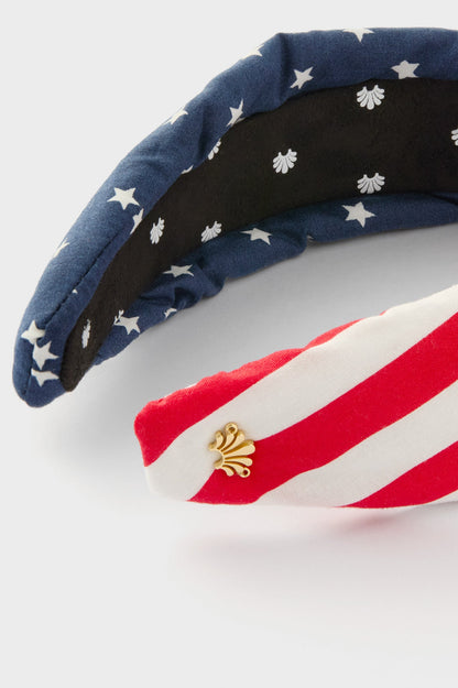 Americana Knotted Headband