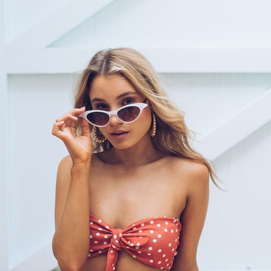 Chiswick White Sunglasses | Women's Tortoise Frame Sunglasses