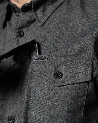 Obsidian Short Sleeve Flannel