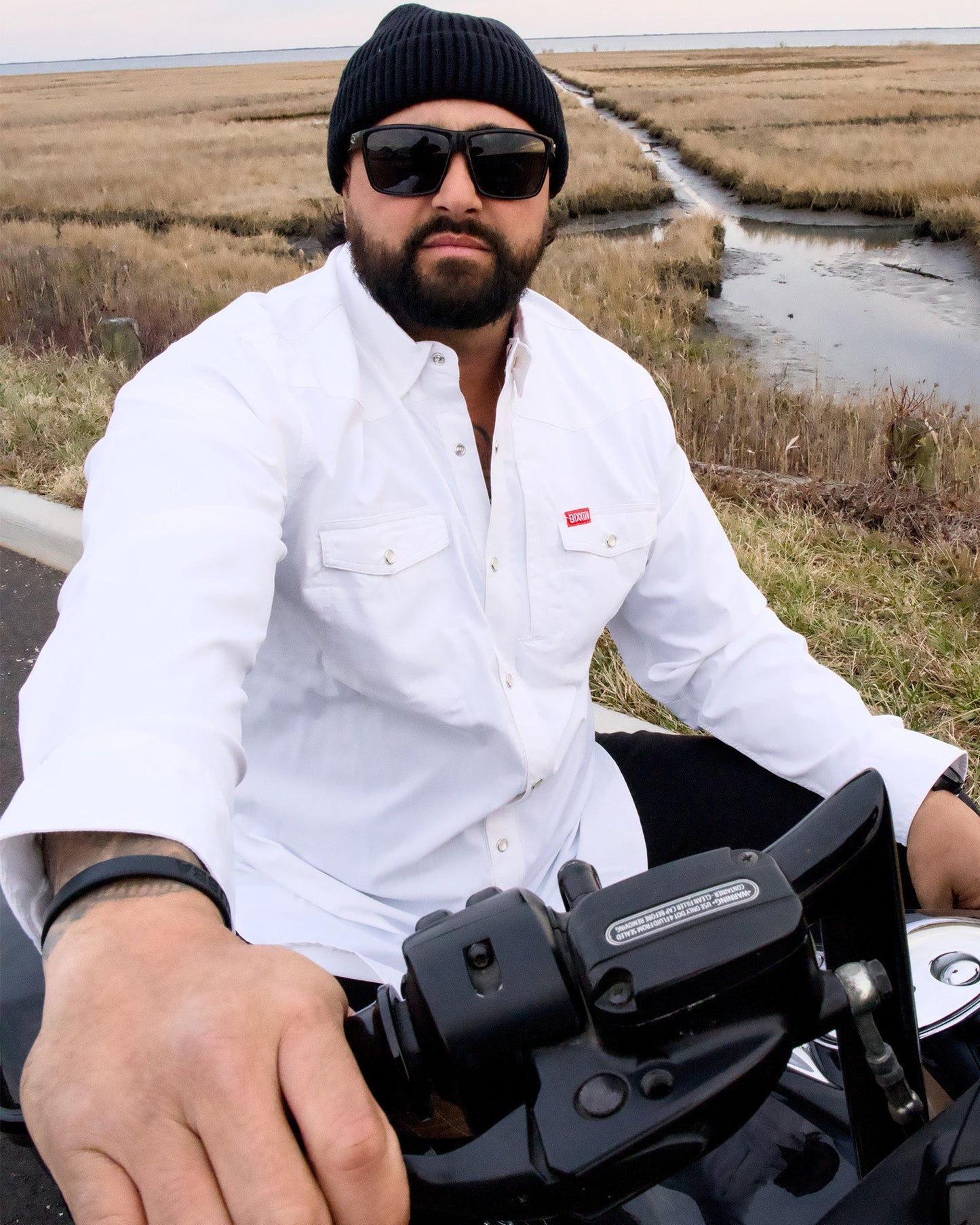 Outdoorsman Performance Long Sleeve - White