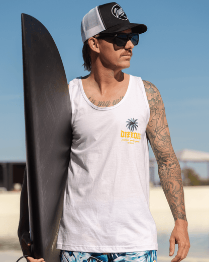 Palms Tank - White