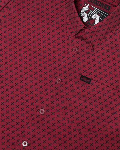 Party Hammers Party Shirt - Maroon & Black