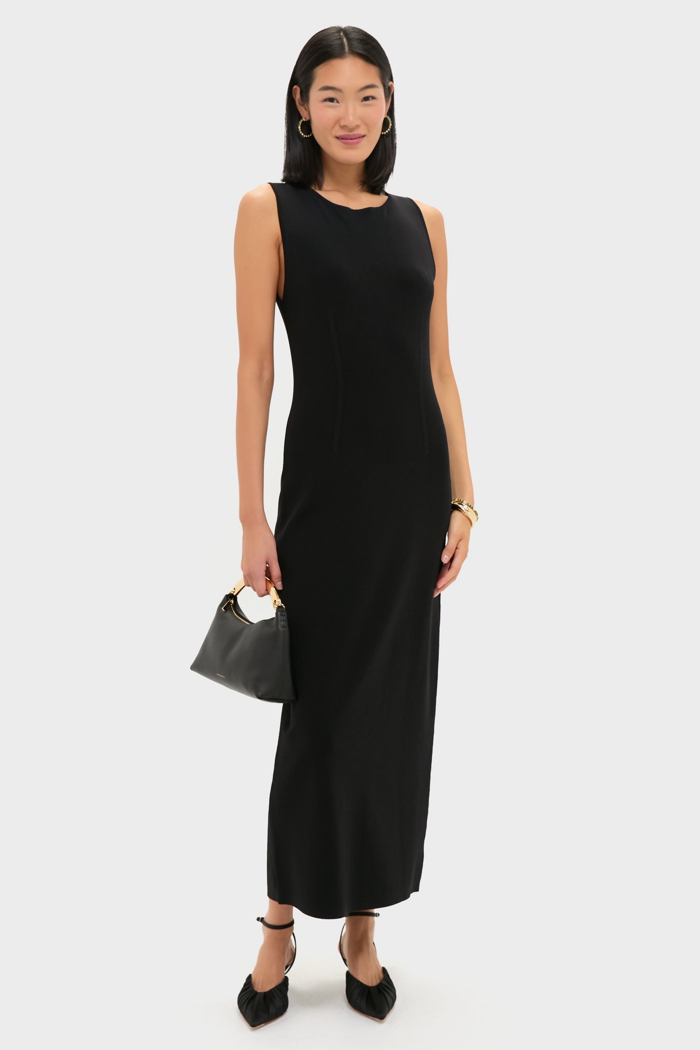 Black Kingston Knit Dress