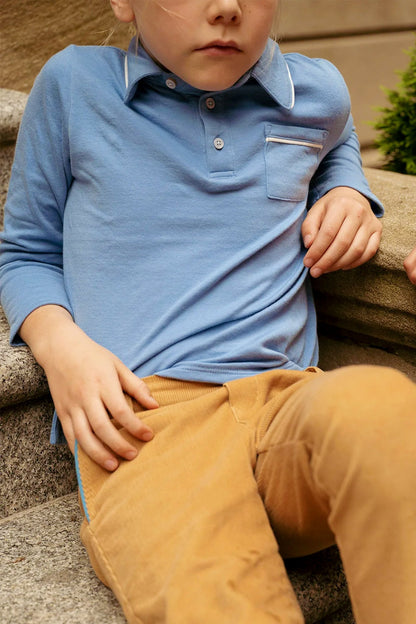 Blue Parker Polo