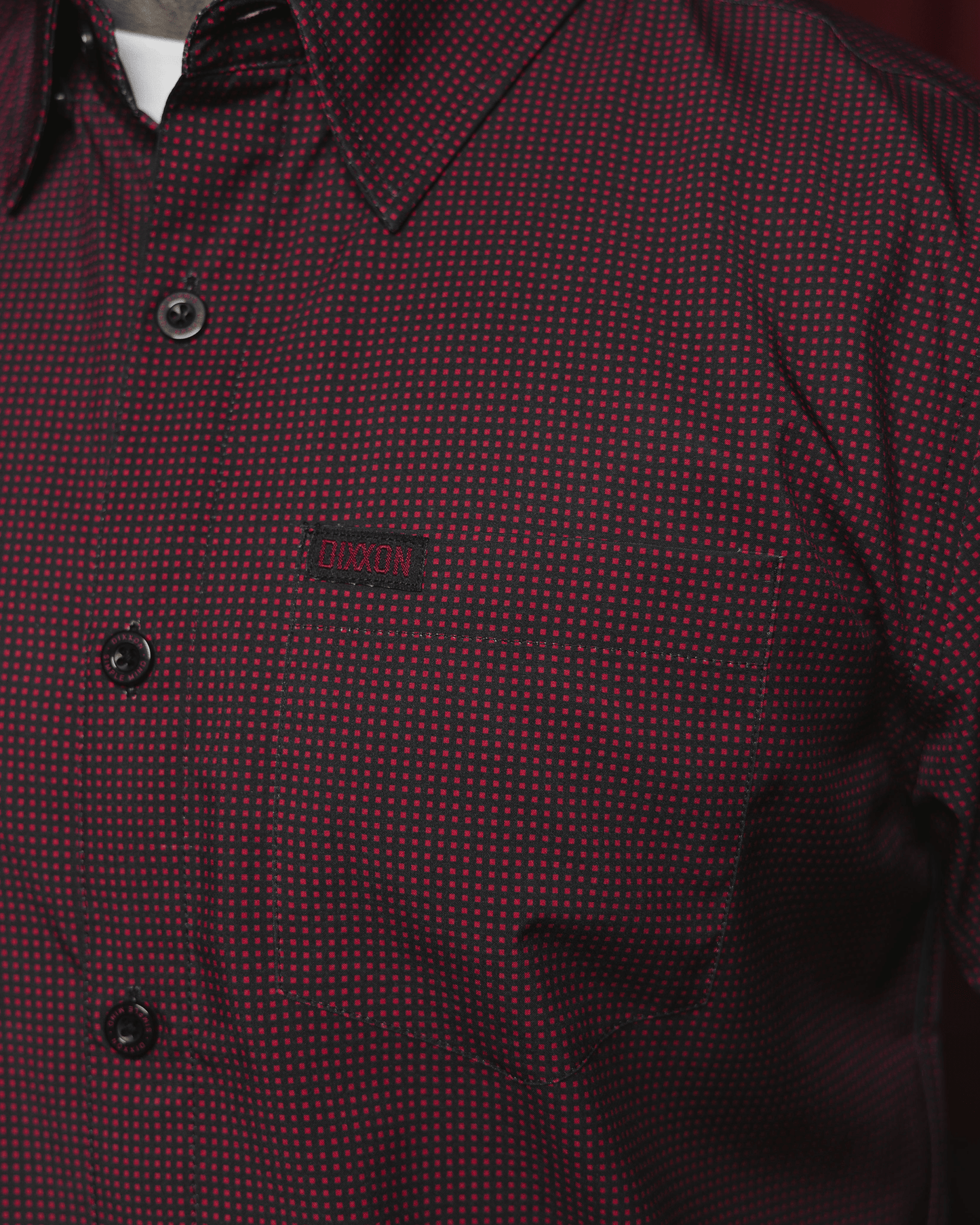 Simple Mind Party Shirt - Black & Red