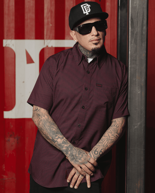 Simple Mind Party Shirt - Black & Red
