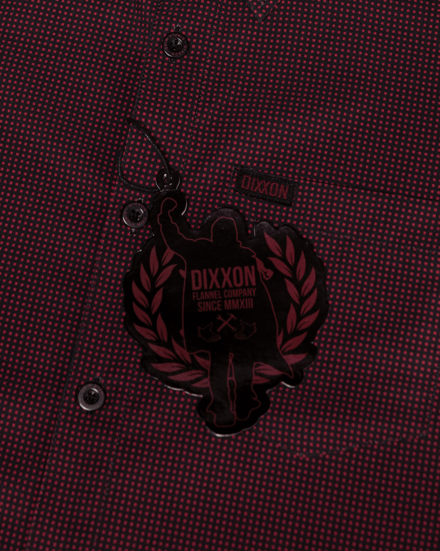 Simple Mind Party Shirt - Black & Red