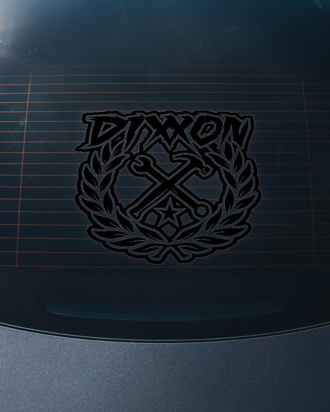 Party Crest Die Cut Sticker - 14"