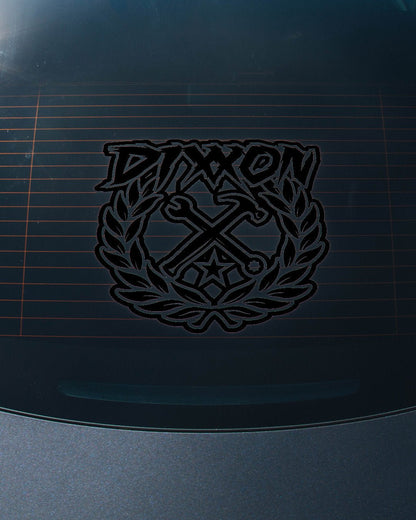 Party Crest Die Cut Sticker - 14"