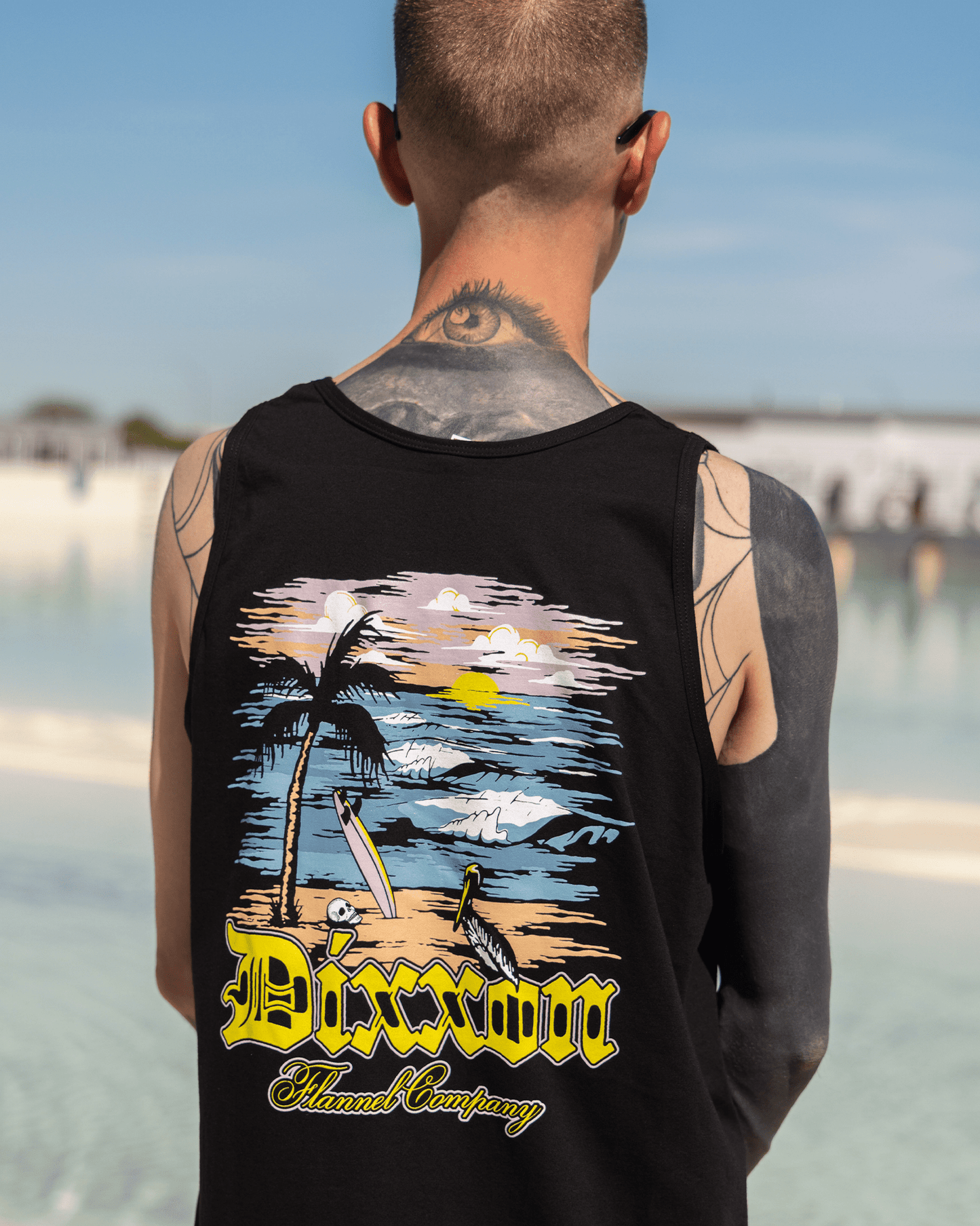 South Swell Tank - Black
