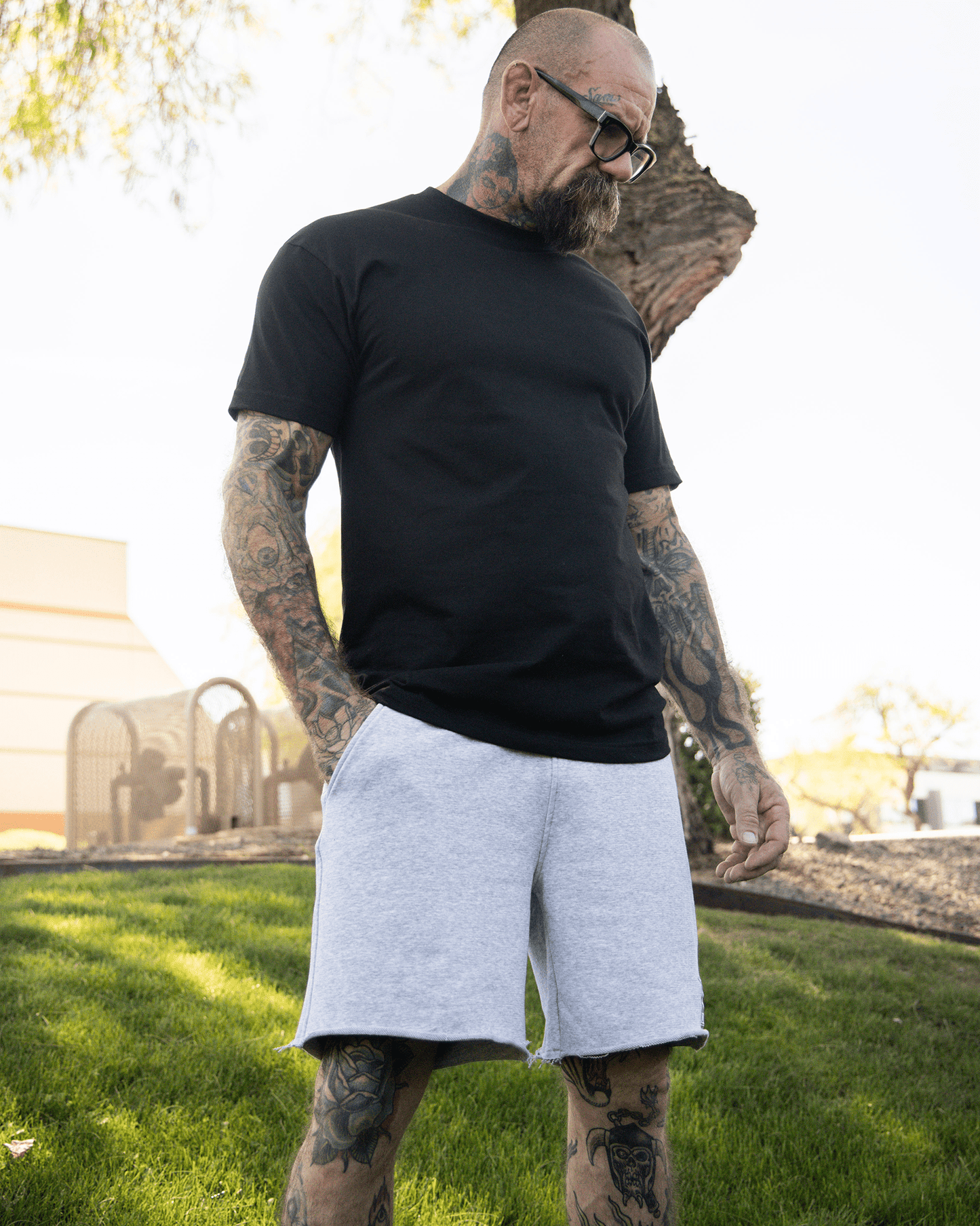 Terry Shorts 2.0 - Heather Gray
