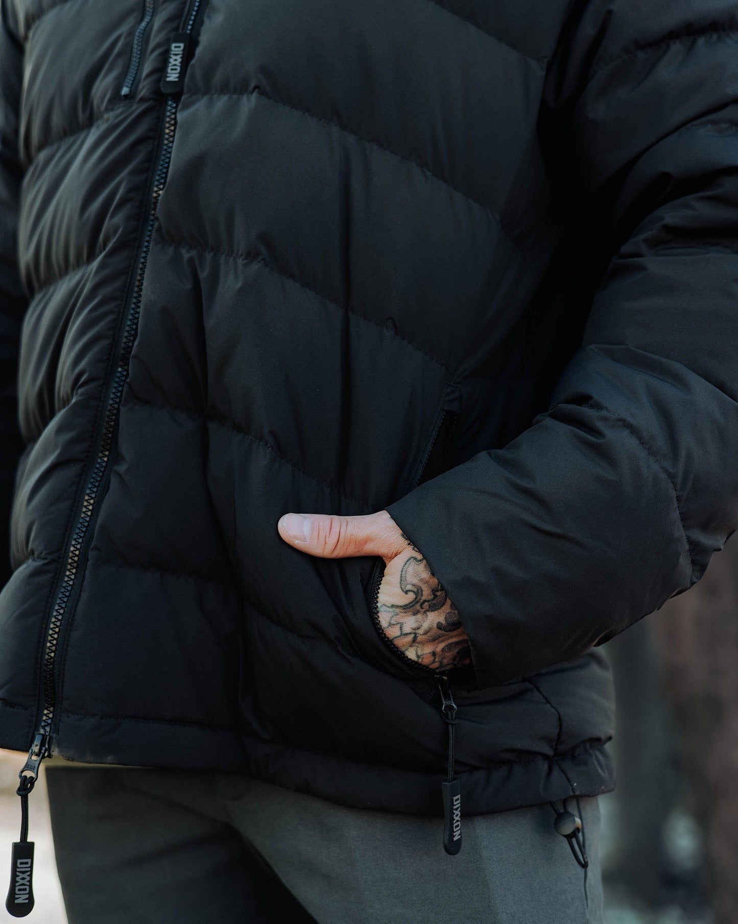 The Ridge Down Jacket - Black