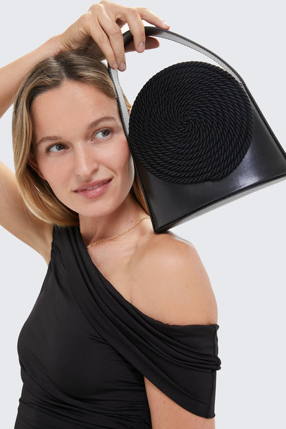 Black Gunther Passementerie Bag