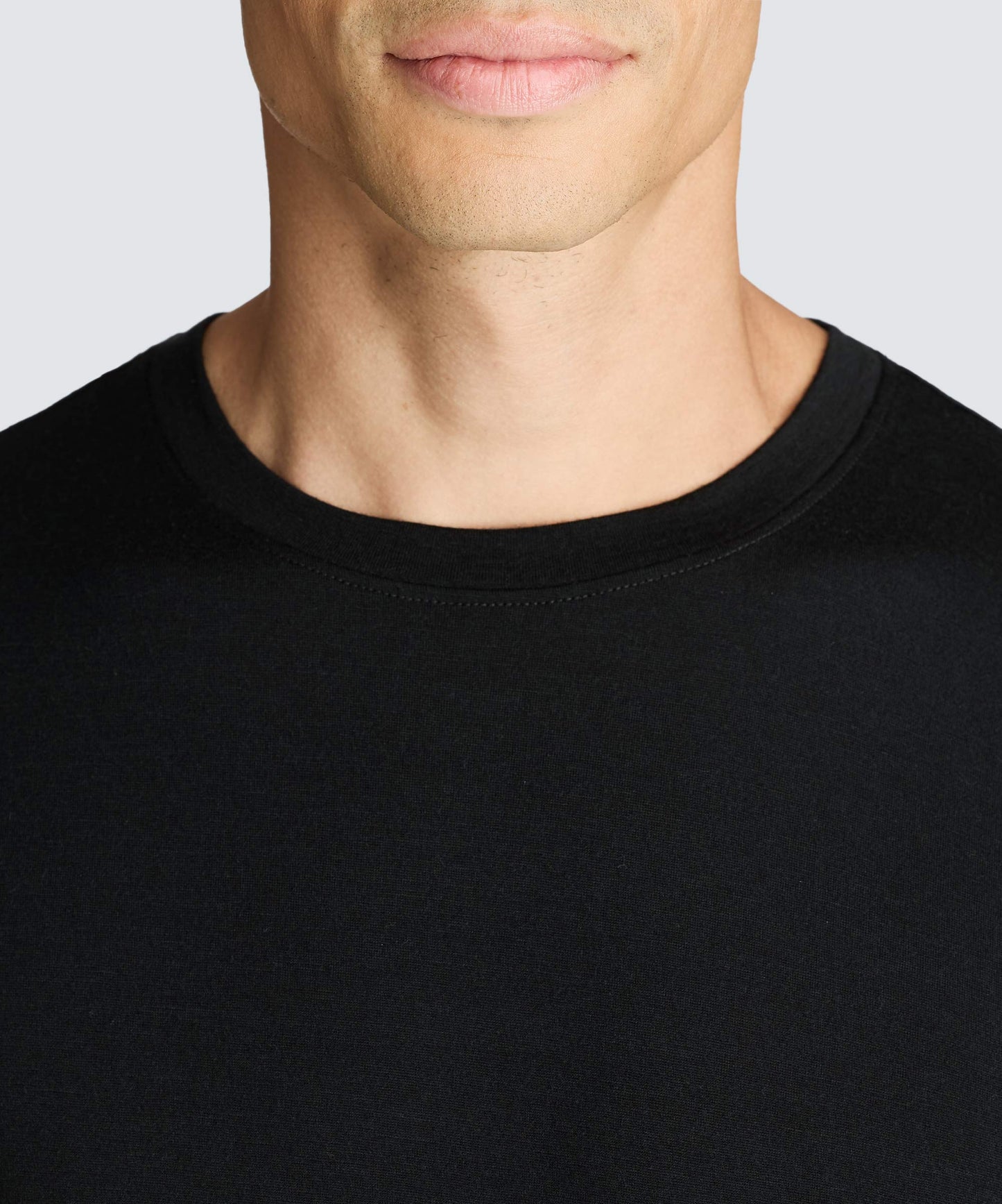 Men's Relaxed Merino Crew Neck T-Shirt
