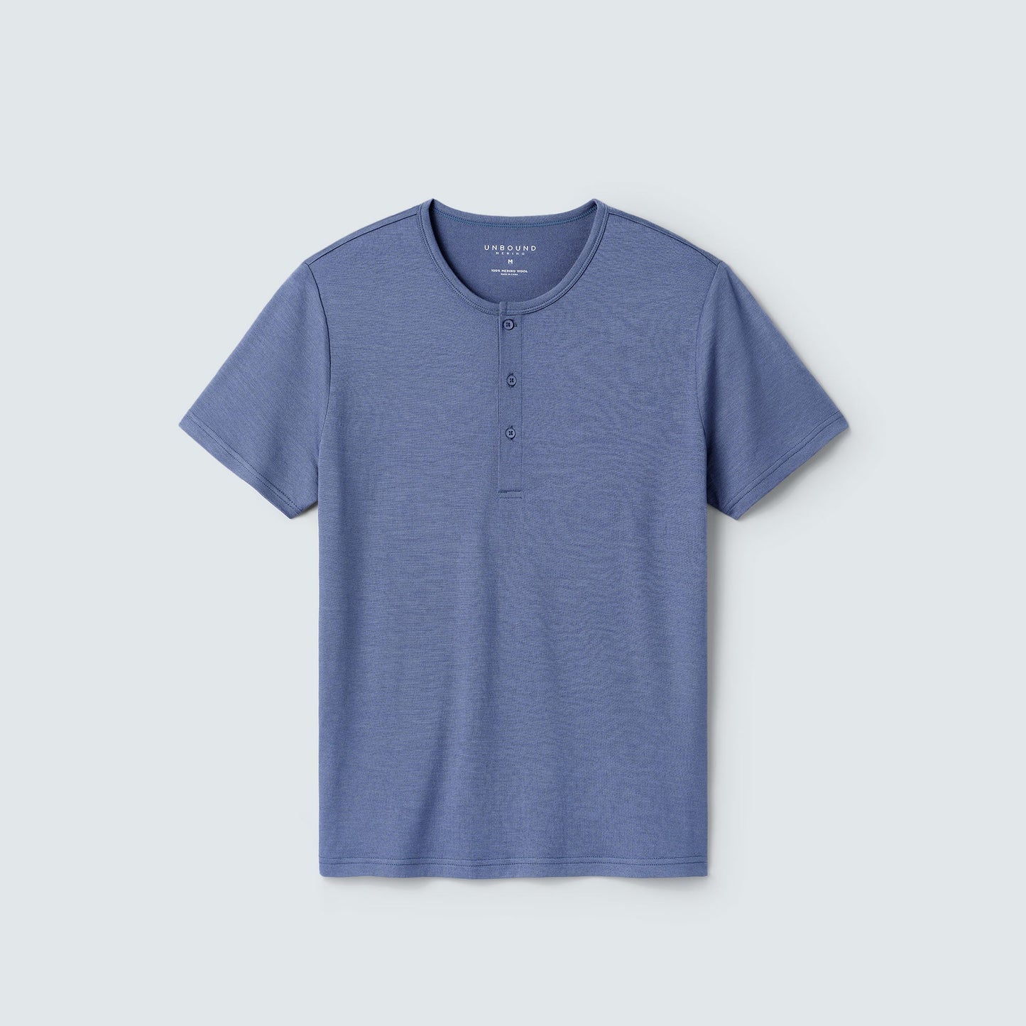 Men's Merino Short Sleeve Henley