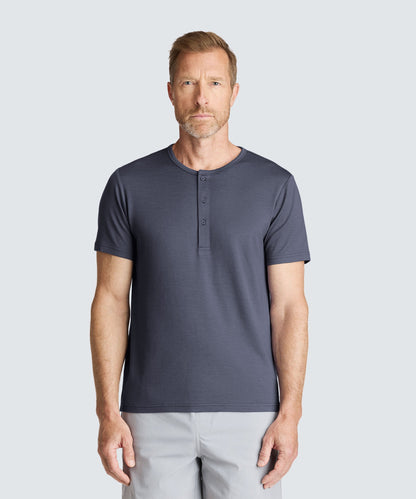 Men's Merino Short Sleeve Henley