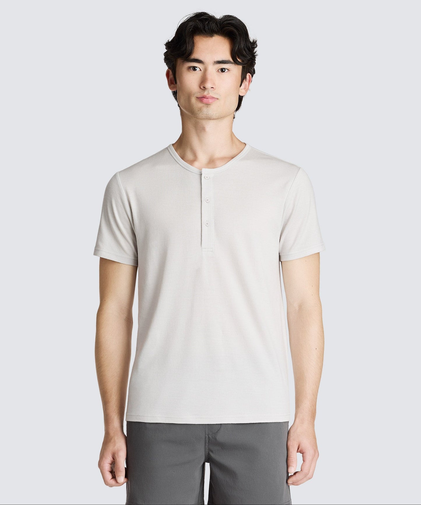 Men's Merino Short Sleeve Henley