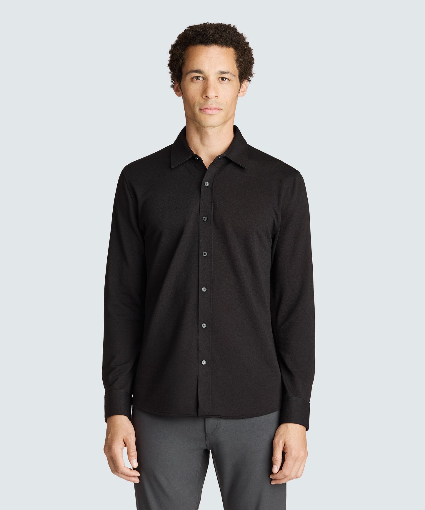 Men's Merino Button-Up
