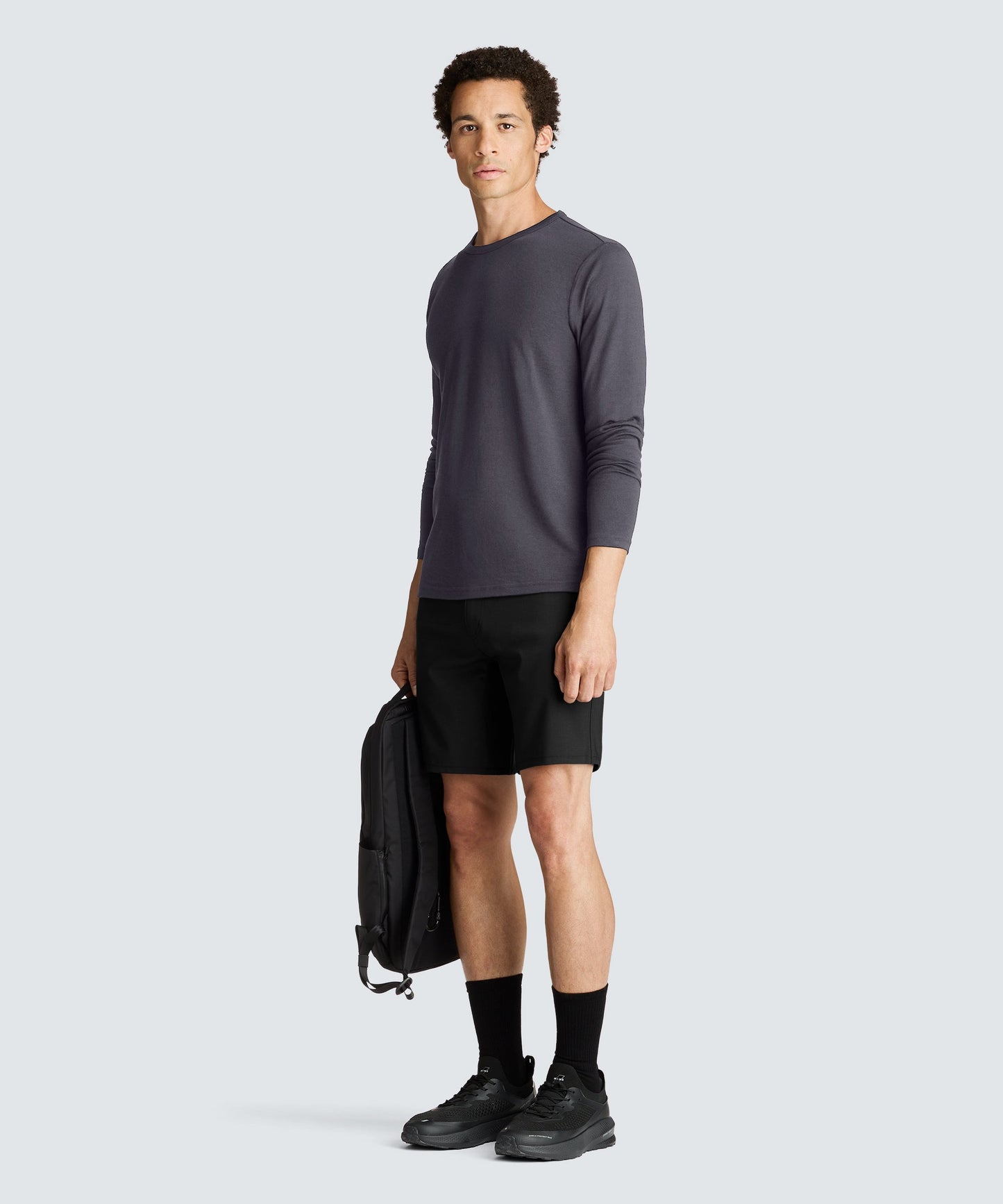 Men's Tall Long Sleeve Merino Crew