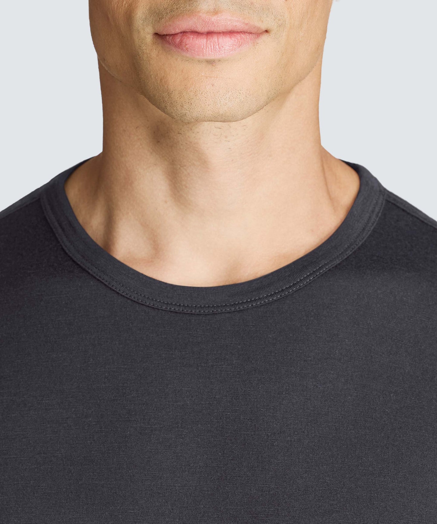 Men's Tall Long Sleeve Merino Crew