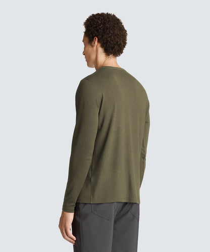 Men's Long Sleeve Merino Crew