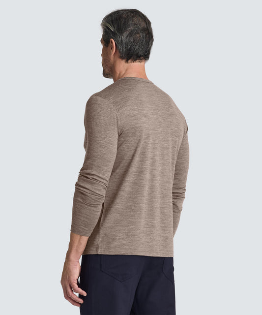 Men's Long Sleeve Merino Crew Part 2