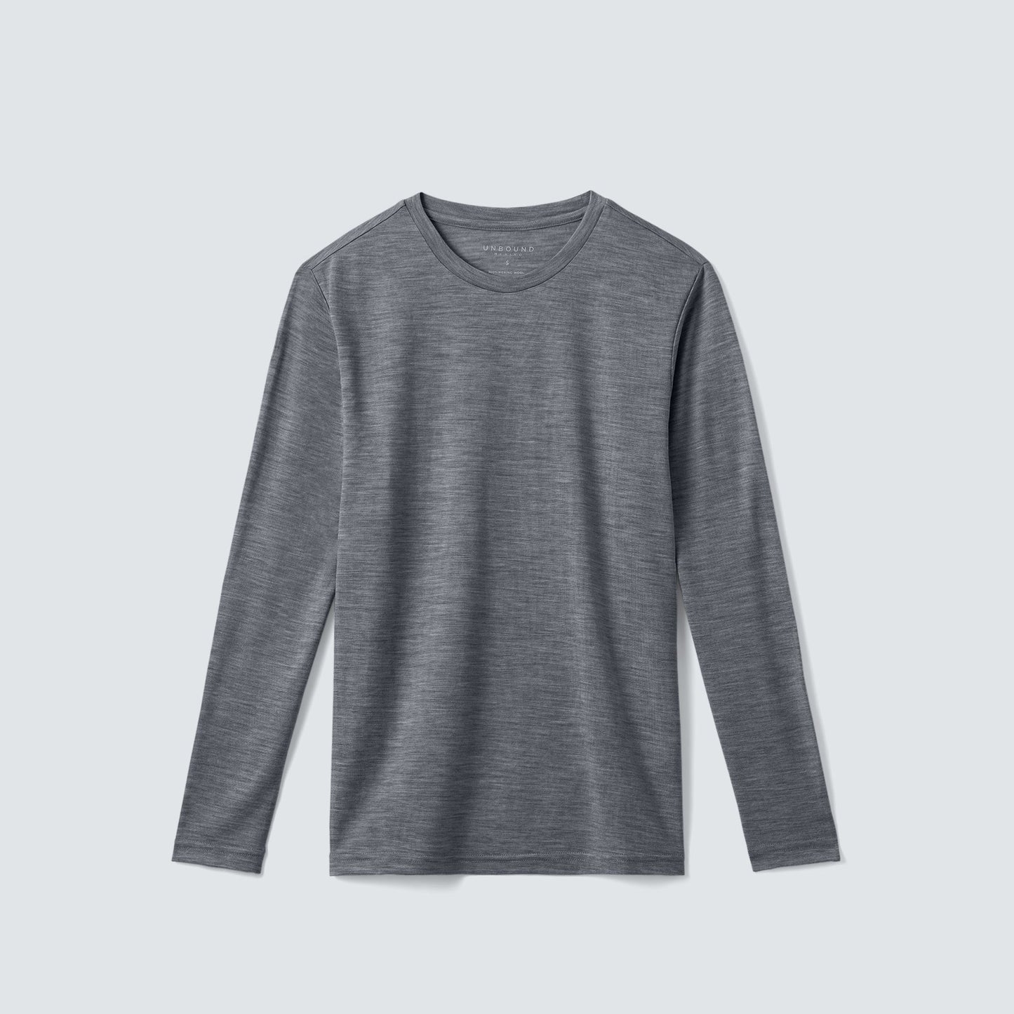 Men's Long Sleeve Merino Crew