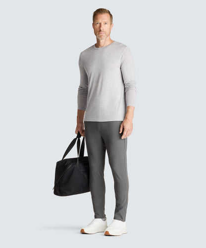 Men's Tall Long Sleeve Merino Crew