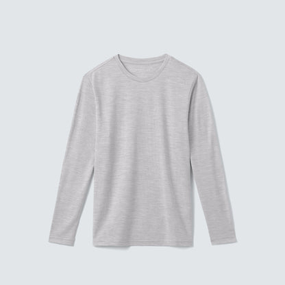 Men's Tall Long Sleeve Merino Crew