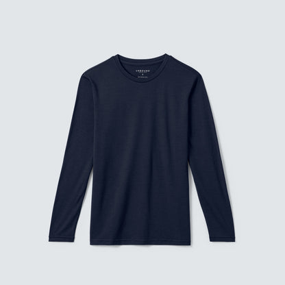 Men's Tall Long Sleeve Merino Crew