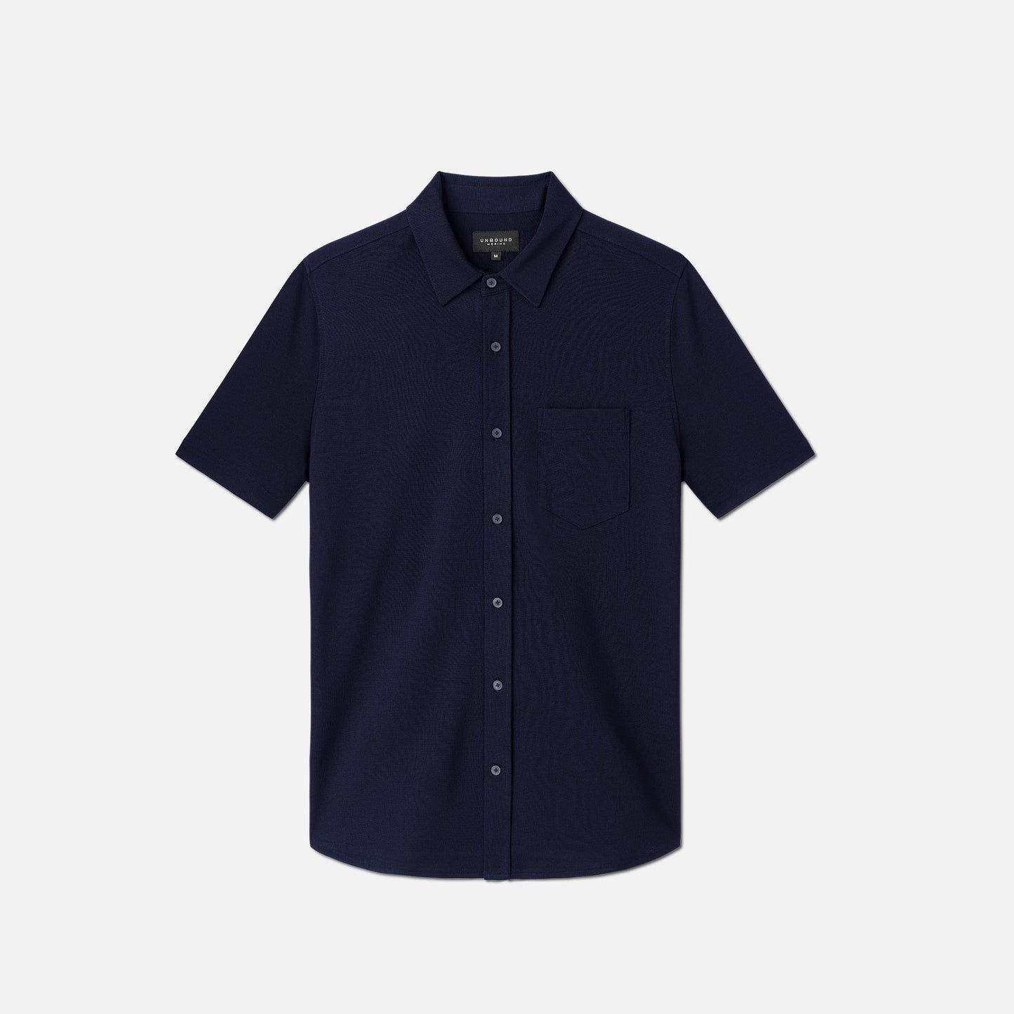 Men's Short Sleeve Merino Button-Up